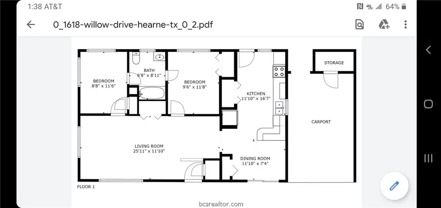 1618 Willow Drive, Hearne, TX 77859 - #3