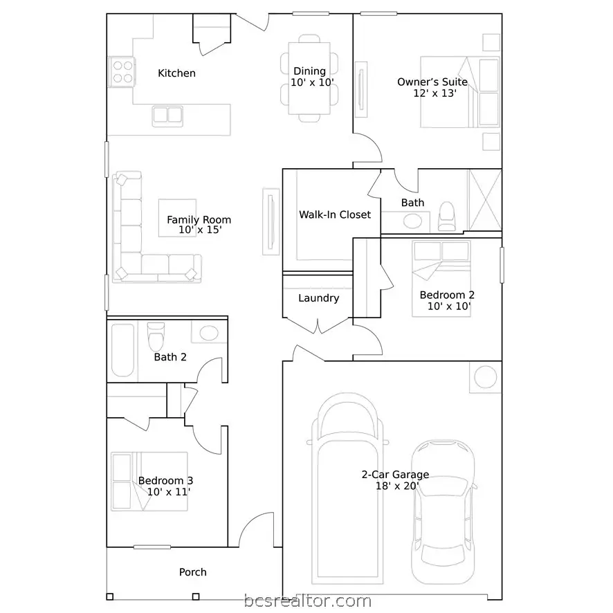 6152 Gunn Ridge Drive, College Station, TX 77845 - #2
