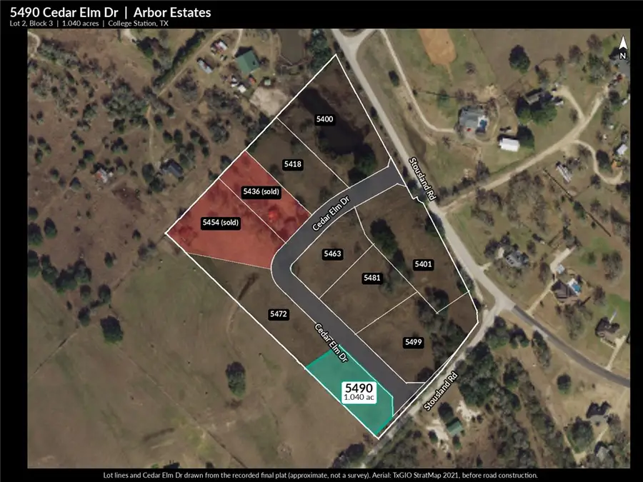 5490 Cedar Elm Drive, College Station, TX 77845 - #2