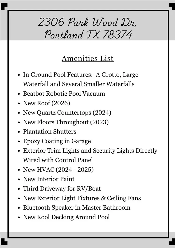 2306 Park Wood Drive, Portland, TX 78374 - #3