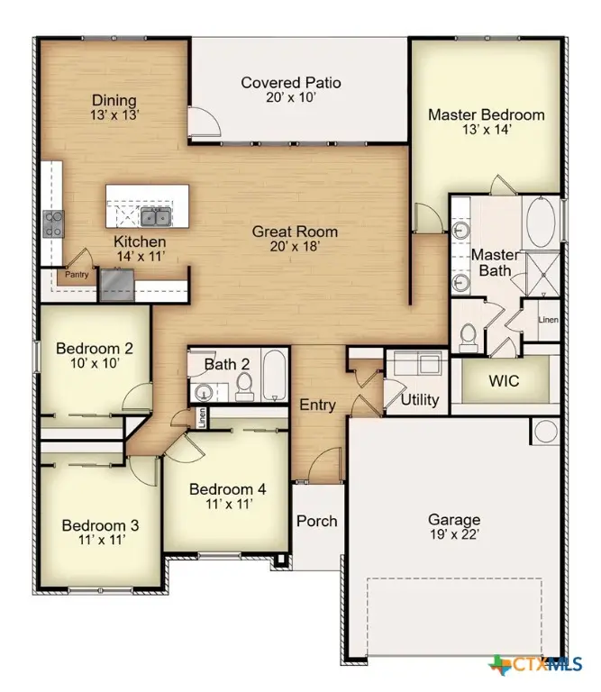 1106 Bending Bough Way, Temple, TX 76502 - Image #2