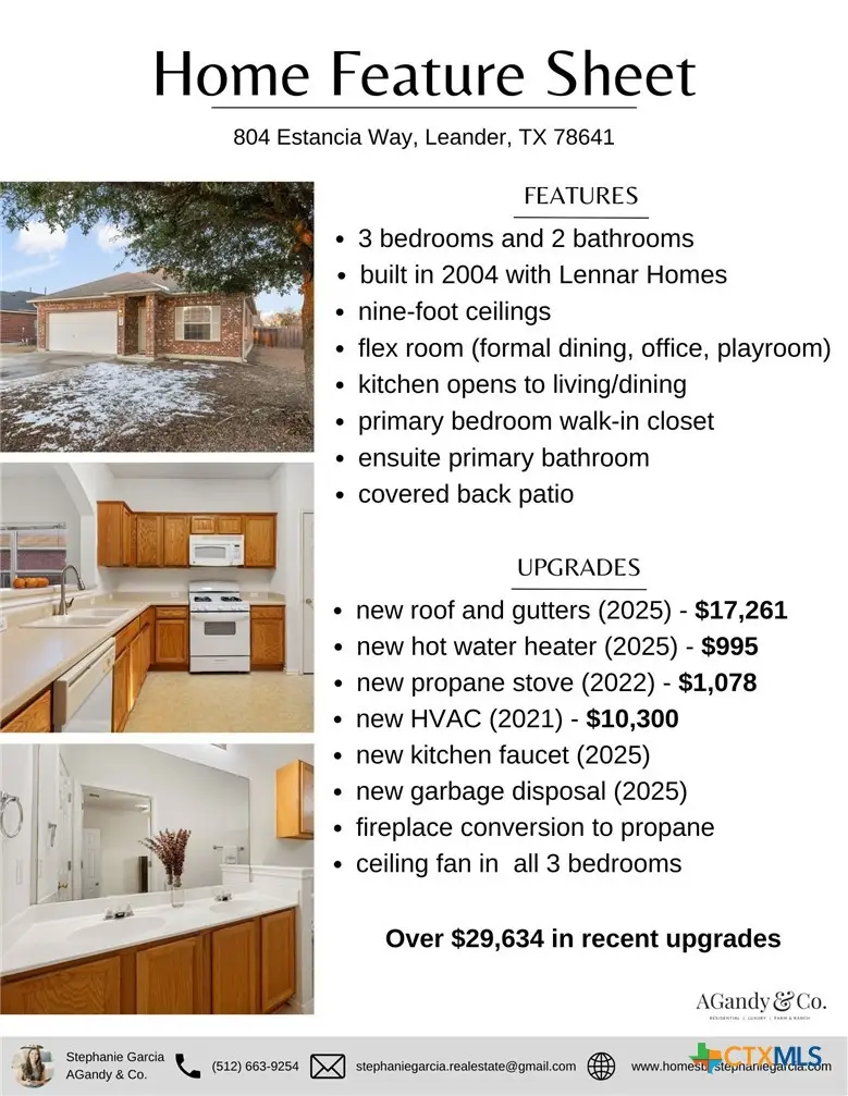 804 Estancia Way, Leander, TX 78641 - #2