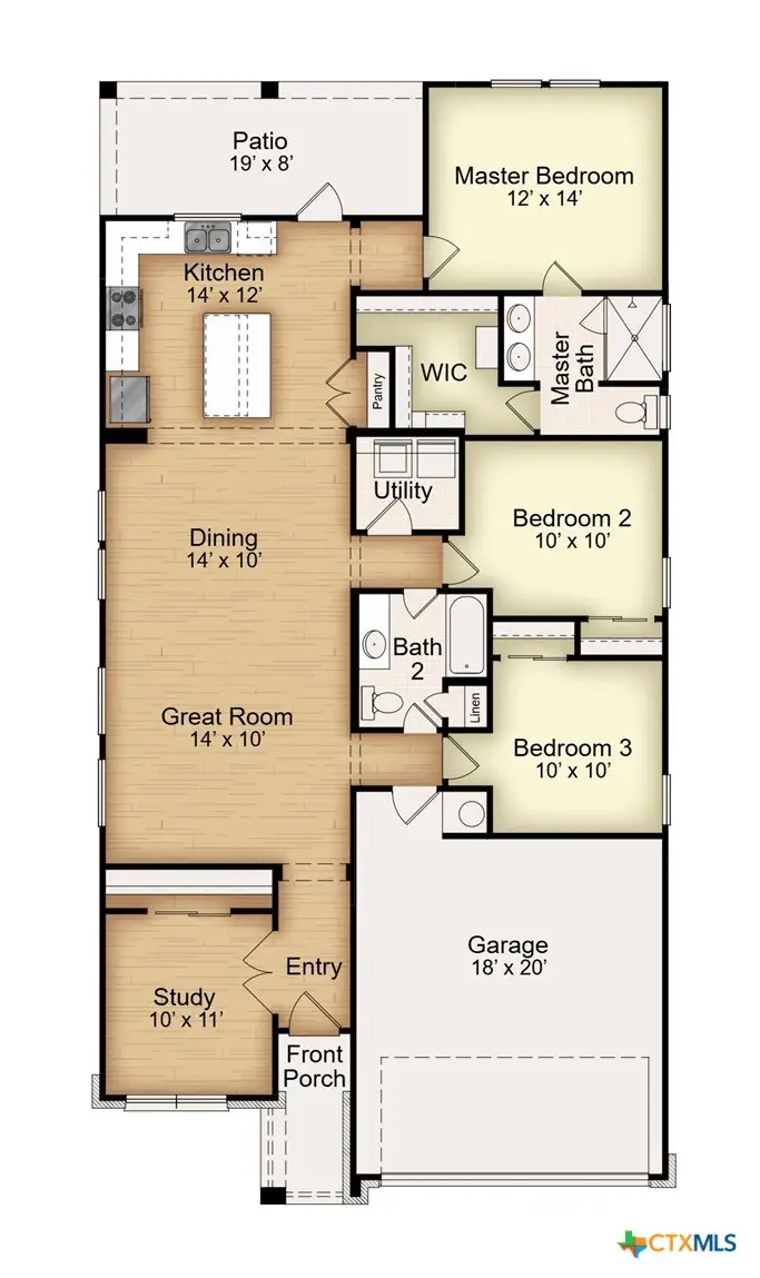 8015 Timber Hollow Lane, Temple, TX 76502 - Image #2