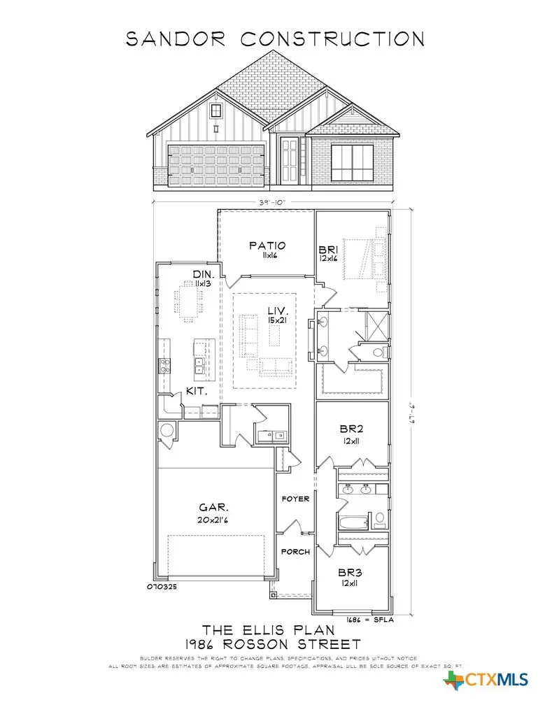 1986 Rosson Street, Nolanville, TX 76559 - #3