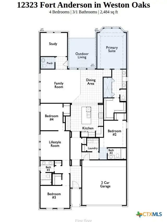 12323 Fort Anderson, San Antonio, TX 78245 - #2
