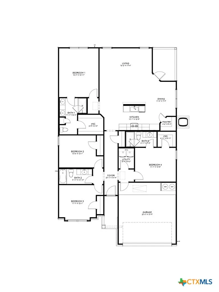 9008 Chalk Maple Drive, Killeen, TX 76542 - #3