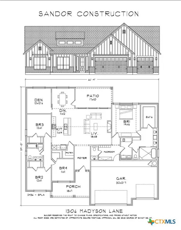 1306 Madyson Lane, Salado, TX 76571