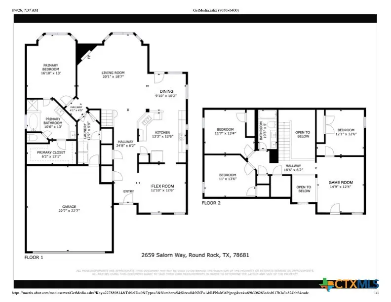 2659 Salorn Way, Round Rock, TX 78681 - #2