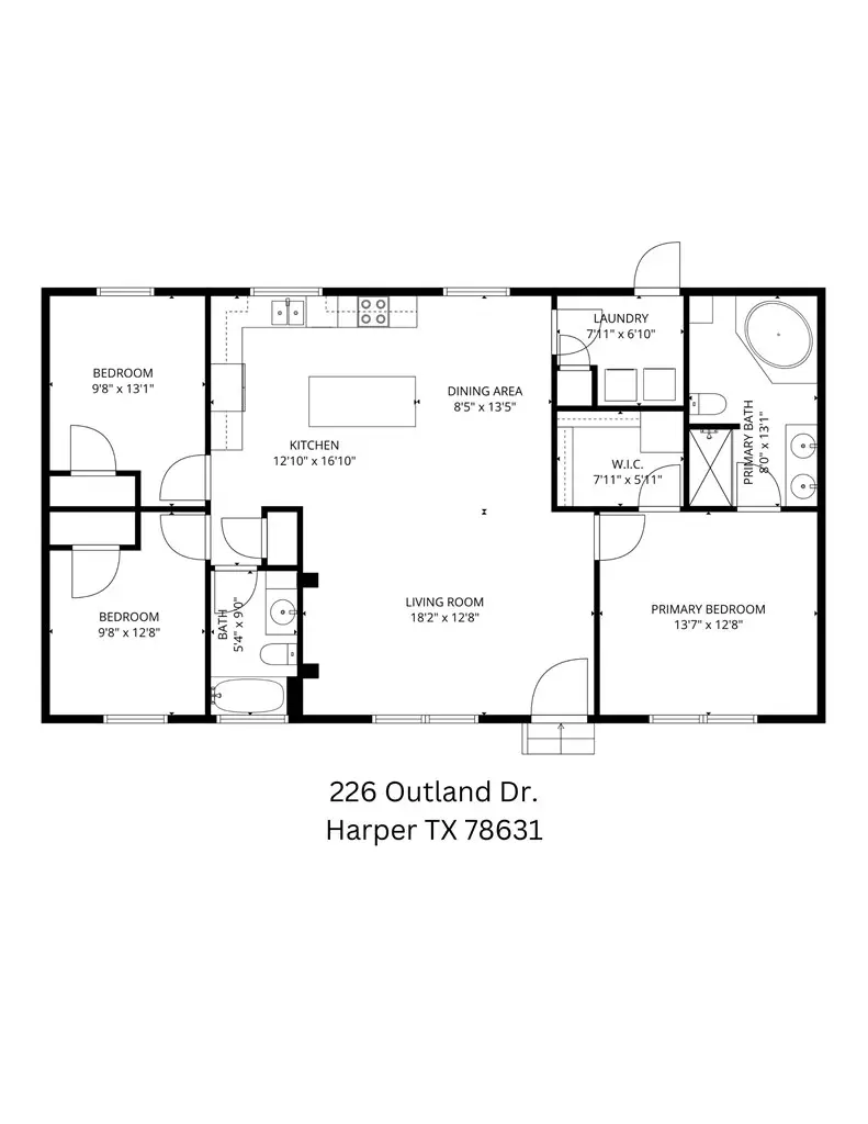 226 Outland Dr., Harper, TX 78631 - #2