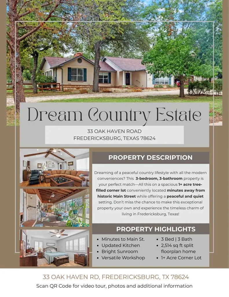 33 Oak Haven Rd, Fredericksburg, TX 78624 - Image #2