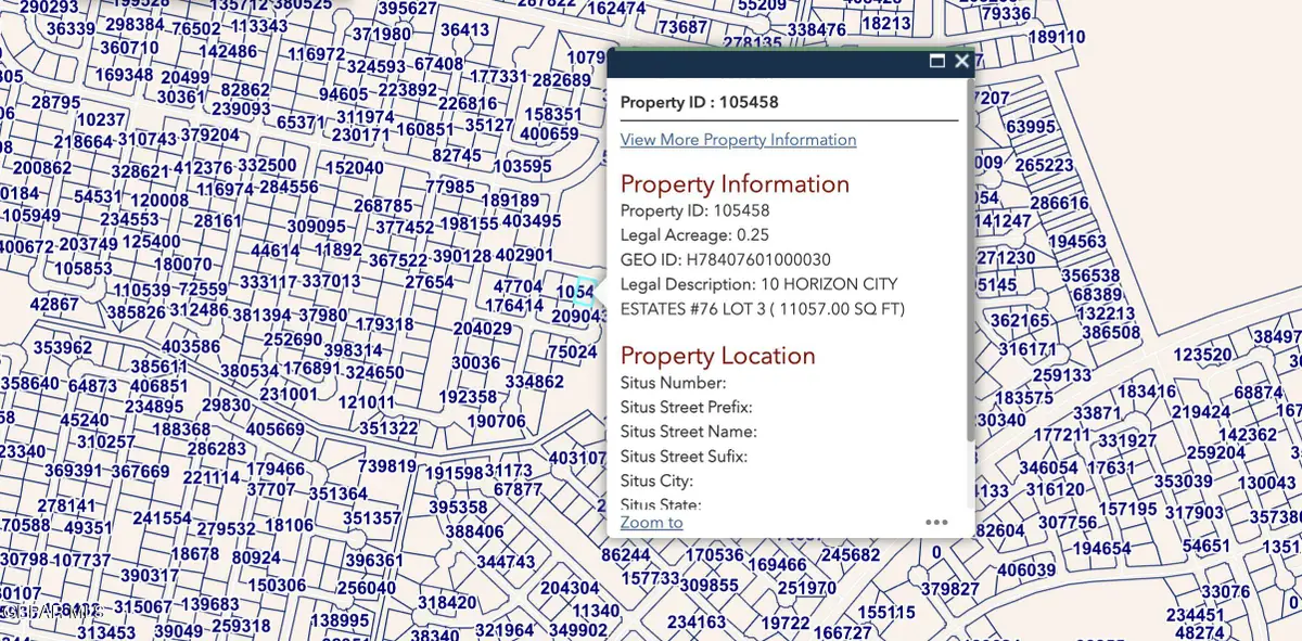 TBD Property Id 105458, Horizon City, TX 79928 - Image #1