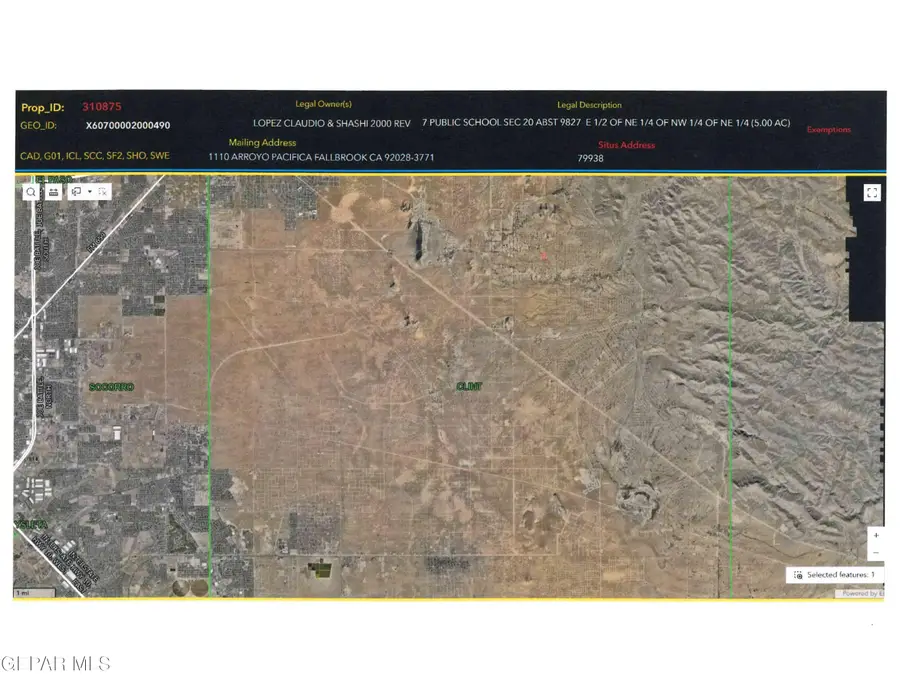 PN 310875 5 Acres Horizon, Horizon City, TX 79928 - Image #3