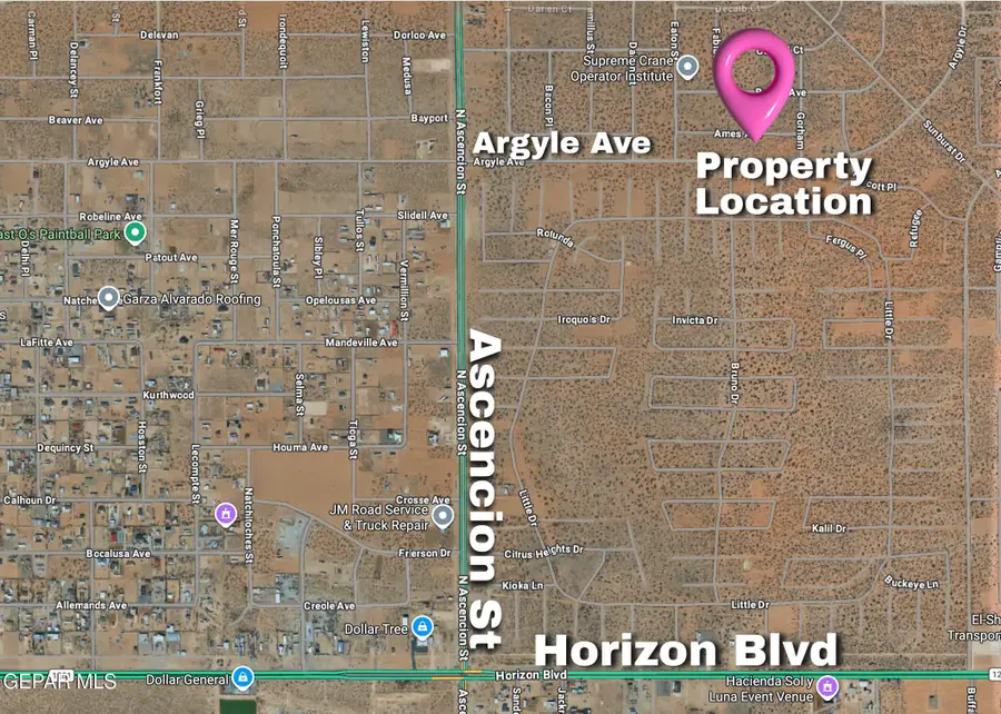.5 ACRES Ames Avenue, Horizon City, TX 79928 - Image #2