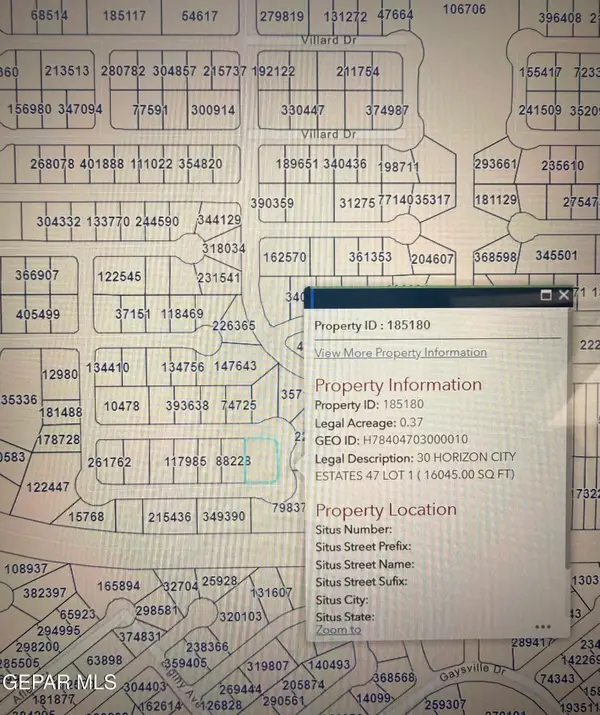 PN-185180 Husum Drive, El Paso, TX 79938