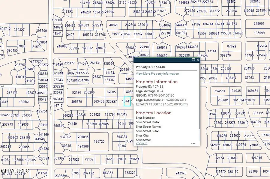 PN-167438 41 Horizon City Estates Lot 13, Horizon City, TX 79928 - #2