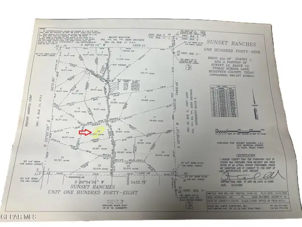 TBD Tbd, Sierra Blanca, TX 79851