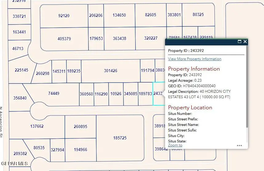 PN-243392 40 Horizon City Estates Lot 4, Horizon City, TX 79928 - #2