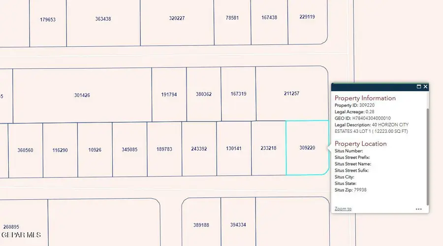PN-309220 40 Horizon City Estates Lot 1, Horizon City, TX 79928 - #2