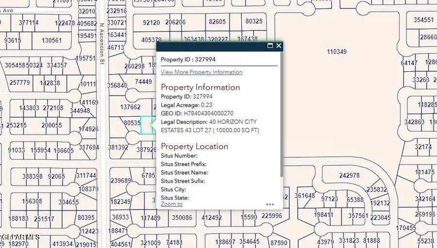 PN-327994 40 Horizon City Estates Lot 27, Horizon City, TX 79928 - #2