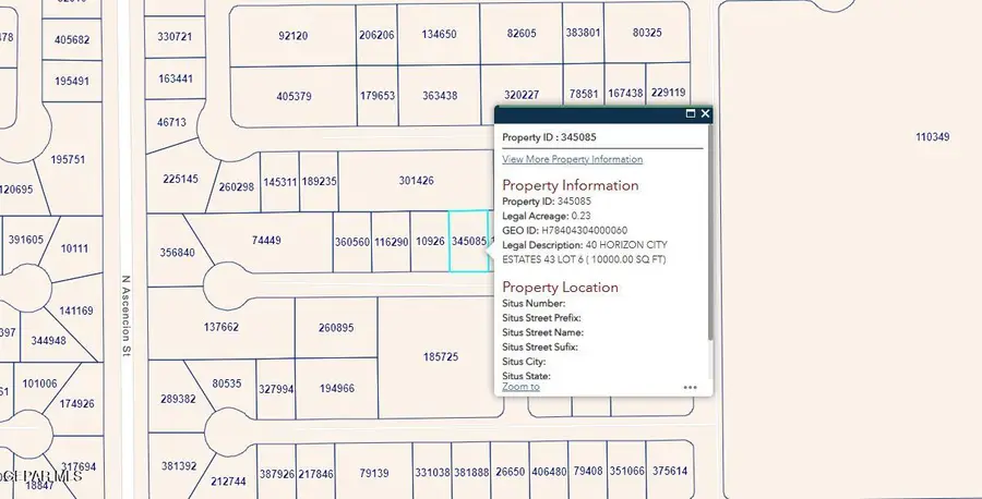 PN-345085 40 Horizon City Estates Lot 6, Horizon City, TX 79928 - #2