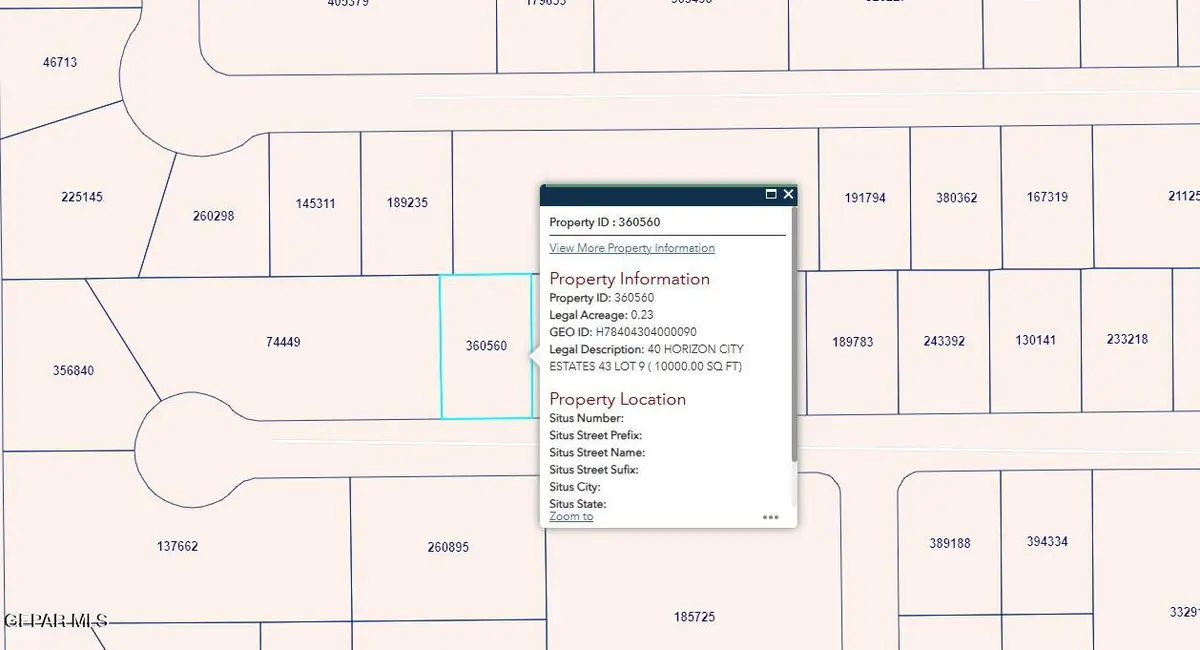 PN-360560 40 Horizon City Estates Lot 9, Horizon City, TX 79928 - #1