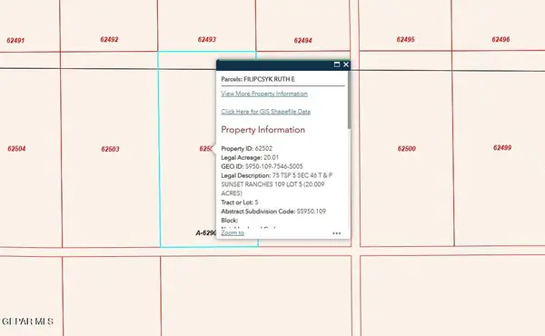 PN-62502 Sunset Ranches #109 Lot 5, Ft Hancock, TX 79839