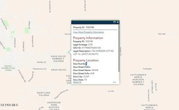 PN-103748 Omar Avenue, Clint, TX 79928