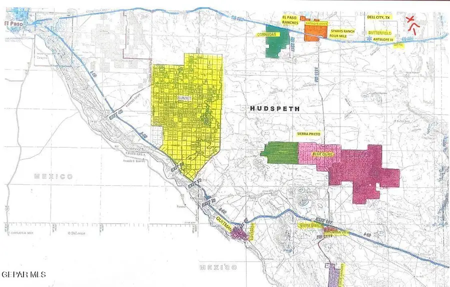 68 TSP 1 Sec 25 Golden Hills Lot 6 & 7, Dell City, TX 79837 - #3