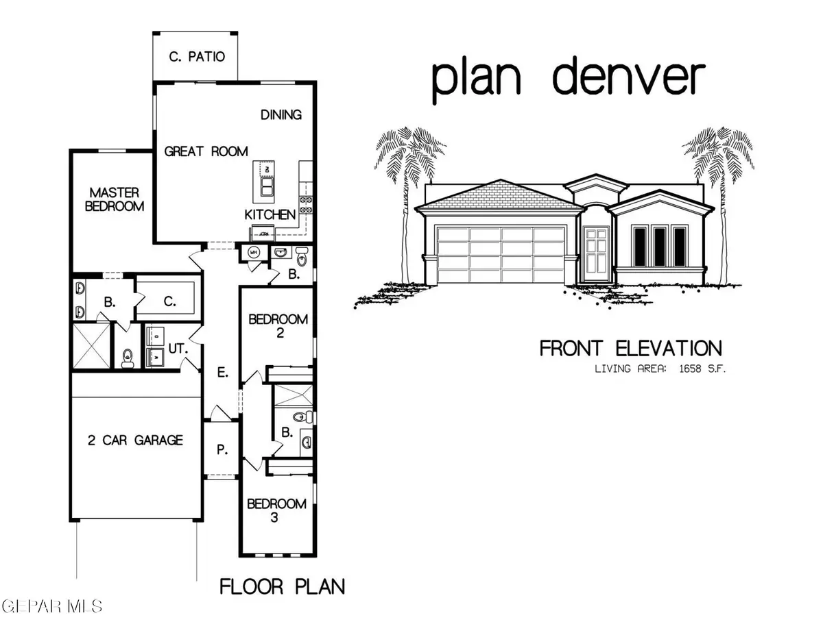 12849 Kingsbury Avenue, El Paso, TX 79928 - #1