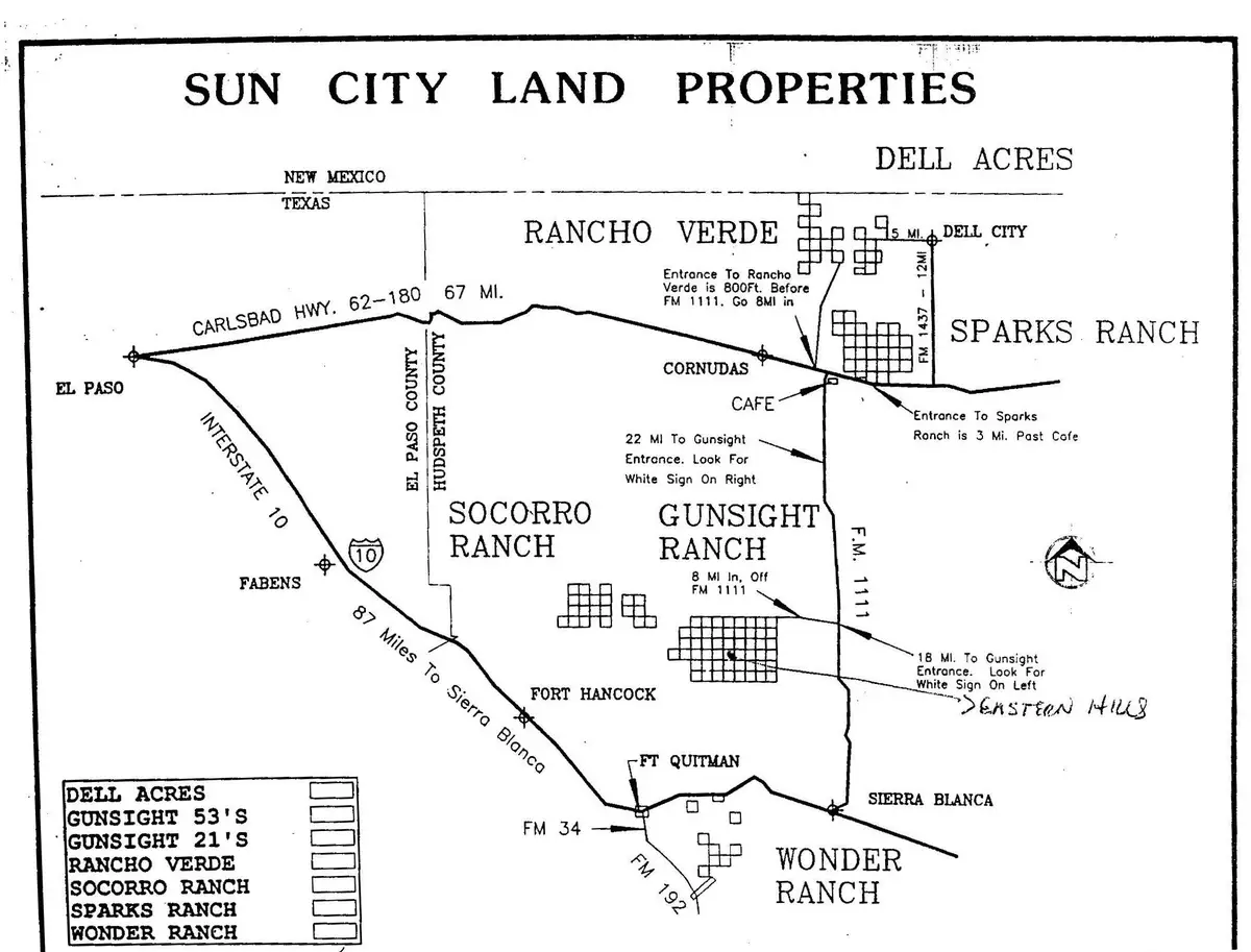 19 Sec 12 Psl Gunsight Ranch R, Sierra Blanca, TX 79851 - #1