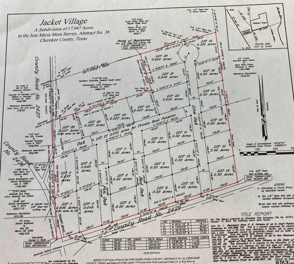 TBD Cr 2426/oak Lot 2, Alto, TX 75925 - #1