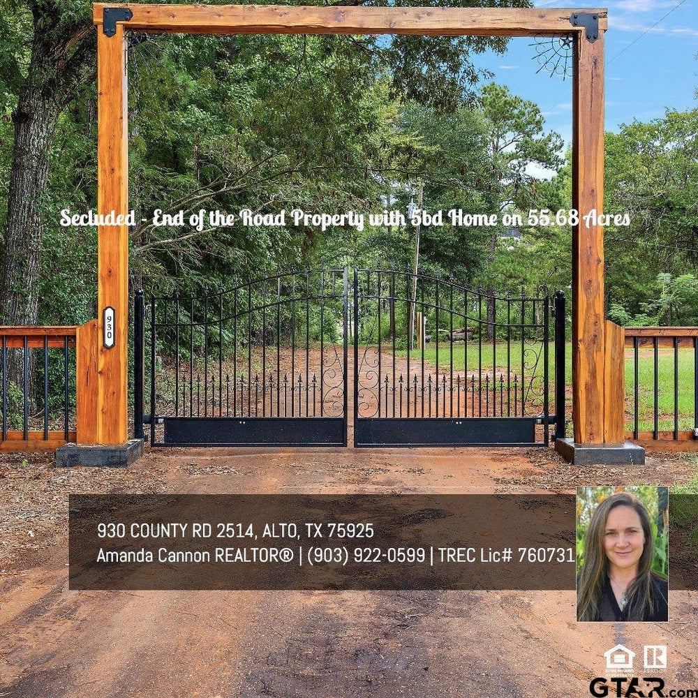 930 County Road 2514, Alto, TX 75925 BHGRE