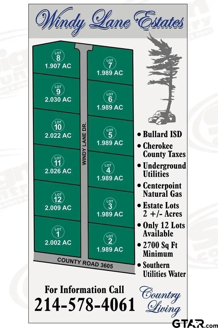 Lot 4 Windy Lane Drive, Bullard, TX 75757 - Image #3