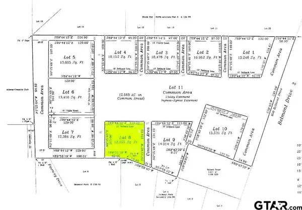 Lot 4 Belmont Dr., Athens, TX 75751