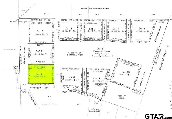 Lot 7 Belmont Dr., Athens, TX 75751