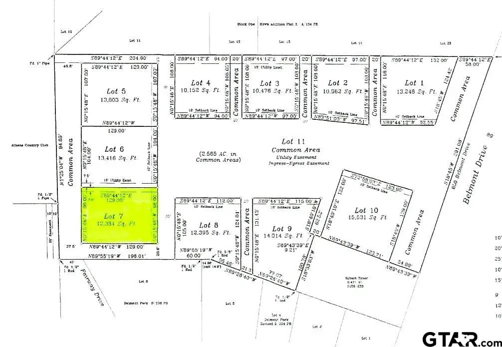 Lot 8 Belmont Dr., Athens, TX 75751 - #1