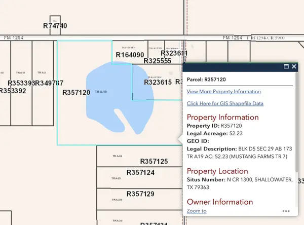 N County Road 1300, Shallowater, TX 79363