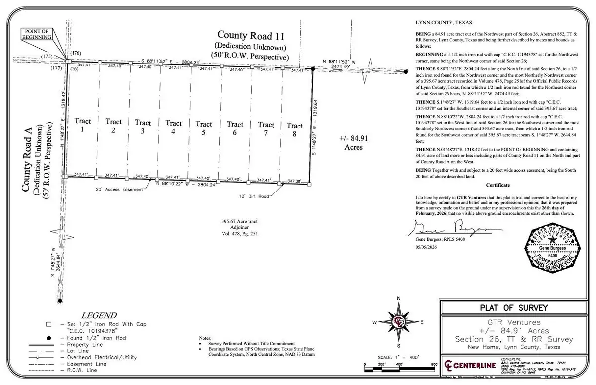 TRACTS 8 County Road 11, Tahoka, TX 79373 - #1