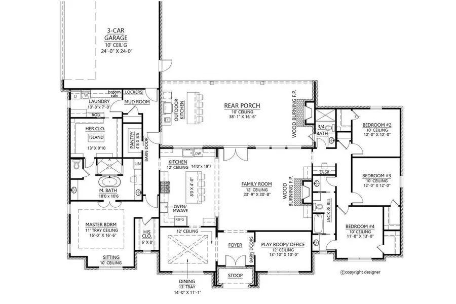 1143 Hayes Street, Tahoka, TX 79373 - #2