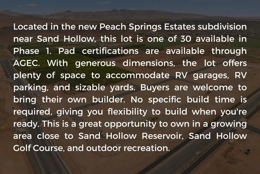 Peach Springs Estates #Lot 25, Hurricane, UT 84737 - #2