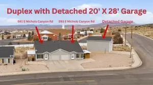 591-593 E Nichols Canyon Road #+ RV Garage, Cedar City, UT 84721 - #1
