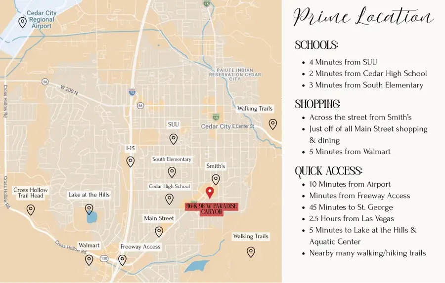 96 & 98 W Paradise Canyon Rd, Cedar City, UT 84720 - #3