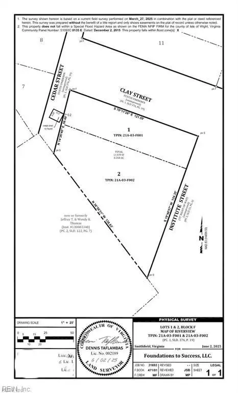 Lt 2 Clay Street, Smithfield, VA 23430 - Image #1