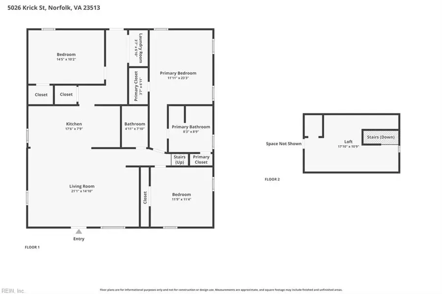 5026 Krick Street, Norfolk, VA 23513 - #3