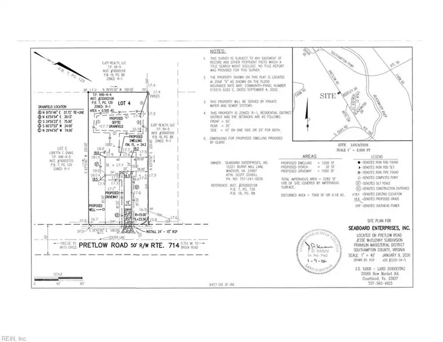 Lot 4 Pretlow Road, Franklin, VA 23851 - #2
