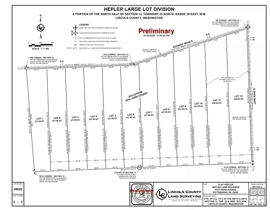 LOT 3 Hepler Large Lot Division Rd, Davenport, WA 99122 - #2