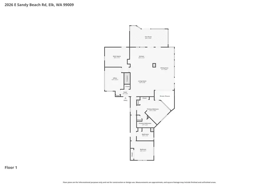 2026 E Sandy Beach Rd, Elk, WA 99009 - #2