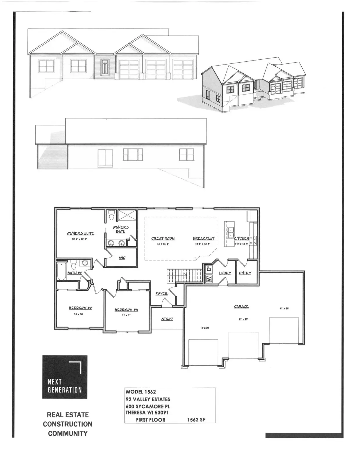 600 Sycamore Pl, Theresa, WI 53091 - Image #1