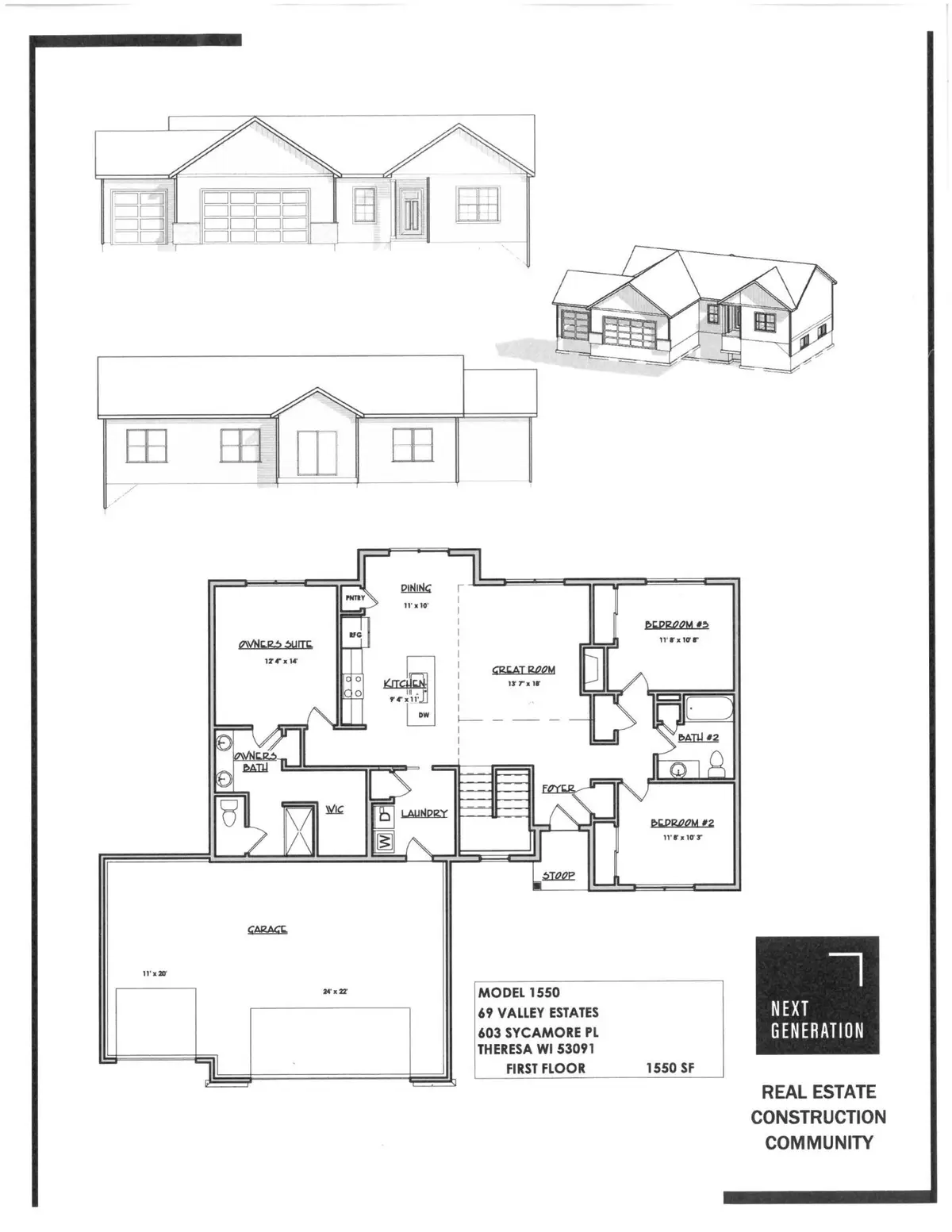 603 Sycamore Pl, Theresa, WI 53091 - Image #1