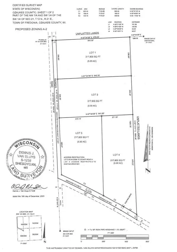 Lt4 Highway H, Fredonia, WI 53021